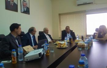 أبو شهلا ووزير التنمية ورئيس الصناديق العربية والإسلامية