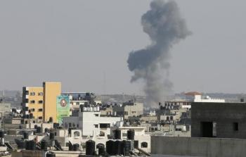 غزة الآن : قصف إسرائيلي على غزة - أرشيفية 