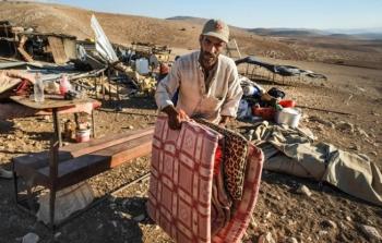 ترحيل عائلات عن مساكنها شرق طوباس - أرشيف