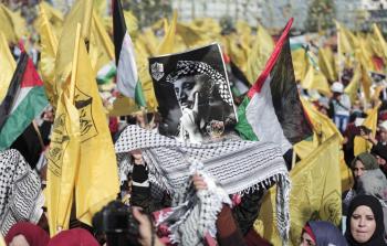 احتفالية لحركة فتح في غزة في ذكرى استشهاد الرئيس ياسر عرفات - أرشيفية