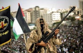 أحد مقاتلي سرايا القدس الذراع المسلح لحركة الجهاد - أرشيف