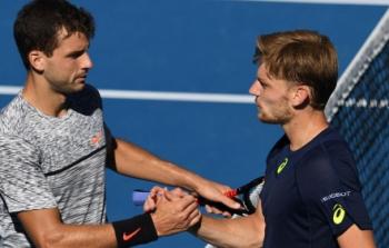 اللاعبان ديميتروف وسيرينا