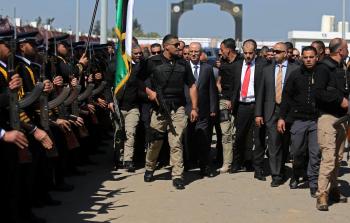 رئيس وزراء حكومة التوافق رامي الحمدالله في غزة -توضيحية