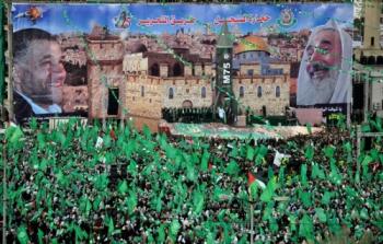 مهرجان لحركة حماس في غزة