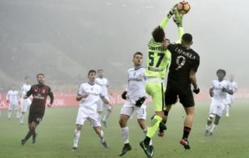 لقطة من المباراة