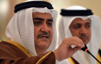 وزير خارجية البحرين خالد بن أحمد بن محمد آل خليفة