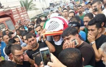 الفلسطينيون يشيعون الشهيد ياسر حمدوني