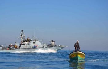 صياد في بحر غزة - أرشيف