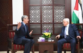 عباس يستقبل قيادة اتحاد الاصلاح اليهودي 