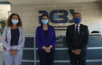 عوض تستقبل القنصل العام الايطالي لدى دولة فلسطين