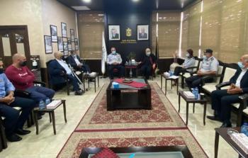اجتماع لجنة طوارىء محافظة رام الله والبيرة
