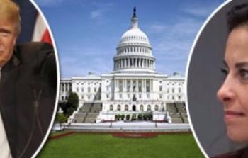 دينا باول والرئيس الأمريكى دونالد ترامب