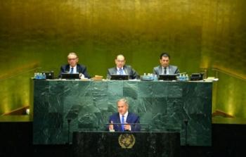 نتنياهو يخطب في الامم المتحدة