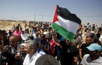 تظاهرة للفلسطينيين