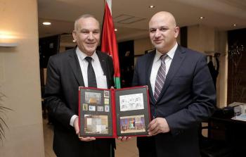 خلال توقيع مذكرة التفاهم بين فلسطين والأردن