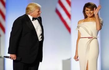 دونالد ترامب وزوجته ميلانيا ترامب