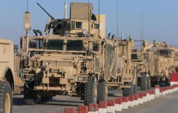 مركبات عسكرية للقوات العراقية في الموصل