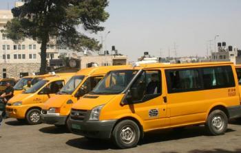 مركبات عمومية في رام الله - ارشيف