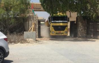 شاحنة وقود مصري