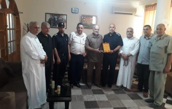 وفد من تواصل الجهاد يزور محافظ شرطة غزة الجديد