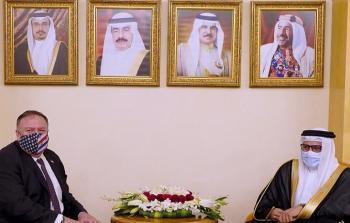 بومبيو يلتقي ولي عهد البحرين