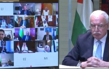 وزراء الخارجية العرب عبر الفيديو كونفرنس