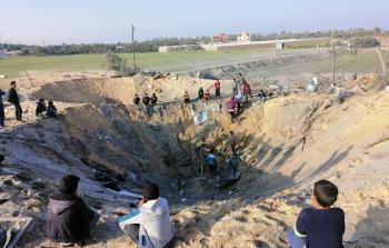 قصف منزل عائلة السواركة في غزة