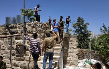 المستوطنون يعتدون على يوما تطوعيا في تل الرميدة