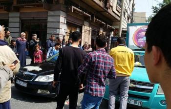 موظفو السلطة في غزة يحتجون على عدم صرف رواتبهم