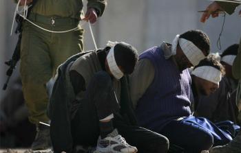 اسرى فلسطينيون في سجون الاحتلال -ارشيف-