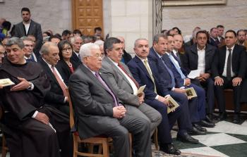  مشاركة الرئيس في قداس كنيسة كاترينا يتصدر عناوين الصحف الفلسطينية