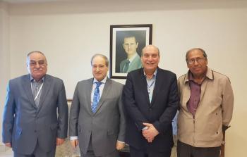 وفد الجبهة الشعبية والخارجية السورية
