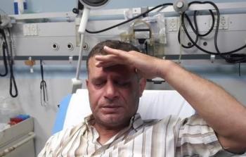 الدكتور رائد مخامرة أثناء تلقيه العلاج 