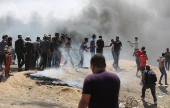 أحداث مليونية العودة على حدود قطاع غزة