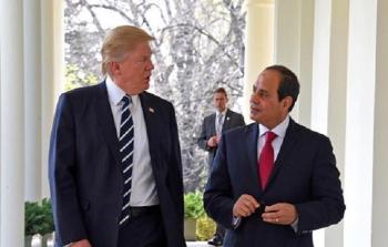 الرئيسان المصري والامريكي في واشنطن