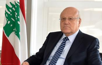 نجيب ميقاتي رئيس حكومة تصريف الأعمال في لبنان