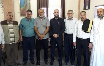 التواصل الجماهيري للجهاد تزور مركز شرطة الشاطئ في غزة  
