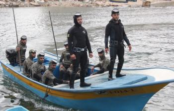 الشرطة البحرية في غزة - ارشيفية -