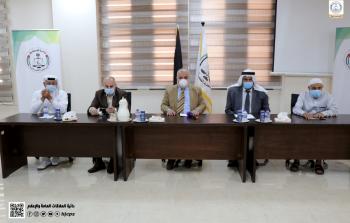 لقاء المجلس الأعلى للقضاء مع رجال الإصلاح- غزة