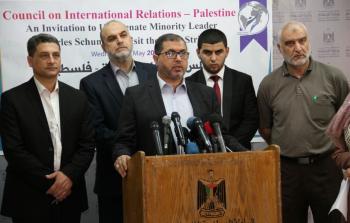 العلاقات الدولية تدعو رئيس الأقلية الديمقراطية بمجلس الشيوخ الأمريكي لزيارة غزة