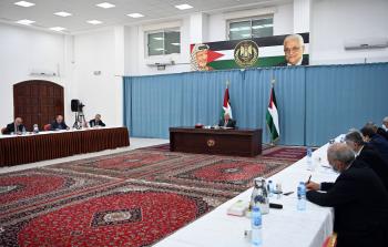 اجتماع اللجنة التنفيذية لمنظمة التحرير برئاسة الرئيس محمود عباس - أرشيفية