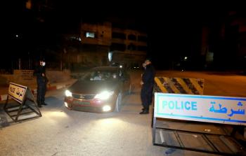 مباحث كورونا ومتابعتها لقرار حظر التجوال شمال قطاع غزة ليلة أمس