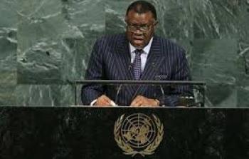 رئيس ناميبيا حاج جينجوب