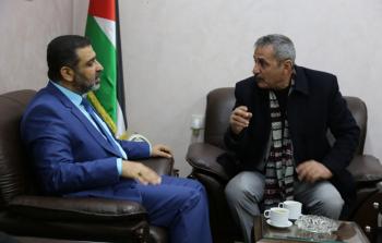  اجتماع رئيس اتحاد المقاولين مع النائب العام في غزة