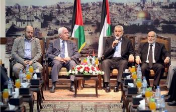 اجتماع القيادة الفلسطينية - أرشيفية