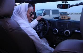مغامرة فتيات سعوديات فوق رمال الصحراء