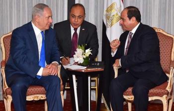 اجتماع بين الرئيس المصري السيسي ورئيس الوزراء الإسرائيلي بنيامين نتنياهو - توضيحية