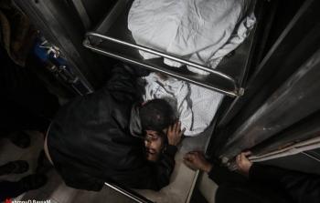وداع احد شهداء النفق 
