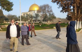 مستوطنون يقتحمون المسجد الأقصى في القدس