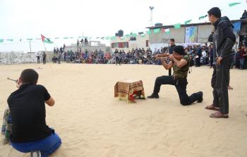 صورة من بطولة الشهيد جرار للقنص